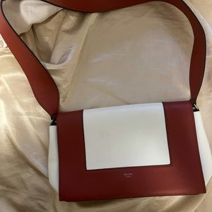 Real Celine crossbody leather purse